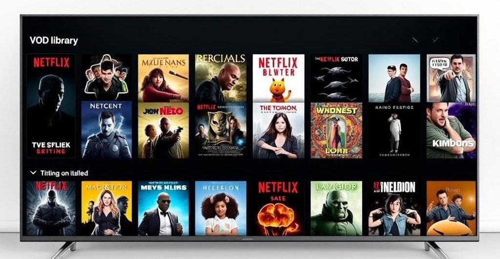 VOD library interface of the best IPTV service VOD library interface of the best IPTV service