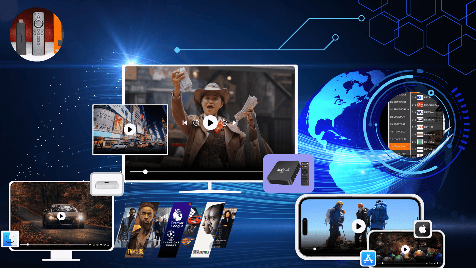 Diverse content selection from the best IPTV service best iptv